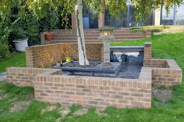 slate water feature